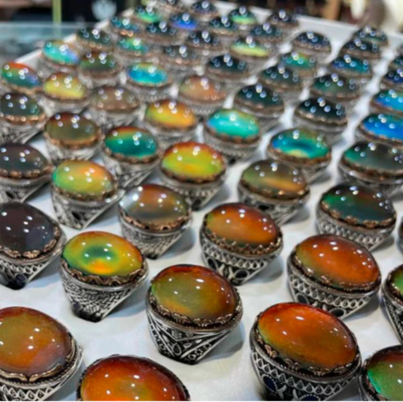 Bague Homme Mystique – Change de Couleur Selon Vos Émotions